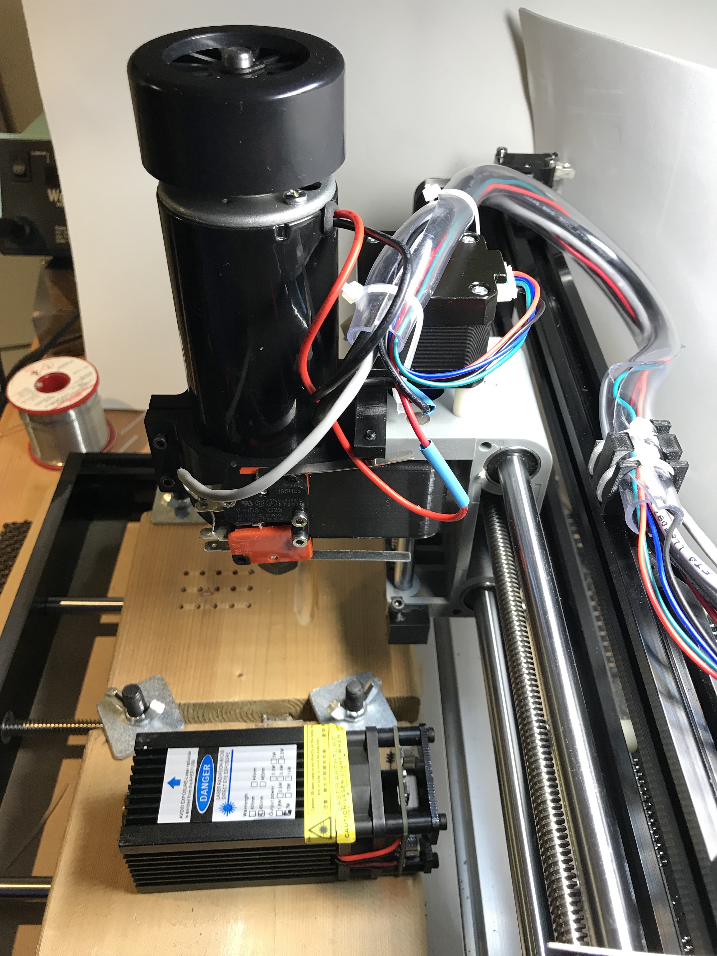CNC Router 3018 Pro 52mm Spindle / 40mm Laser Upgrade