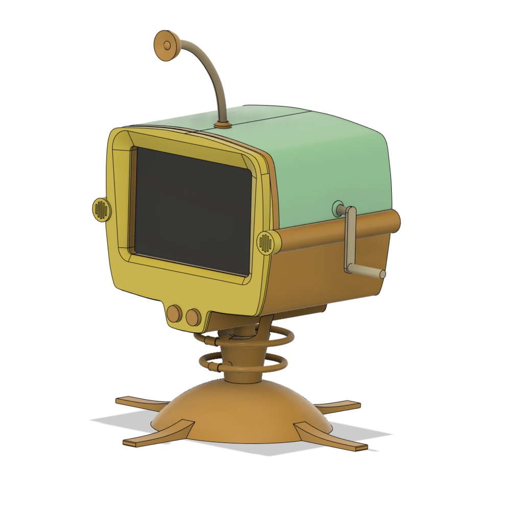 What If Machine (A Rapberry Pi-powered tv from Futurama)