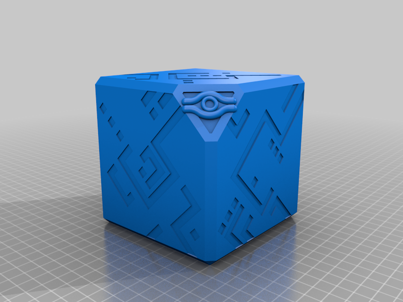 YuGiOh! Millennium Cube Deck Box