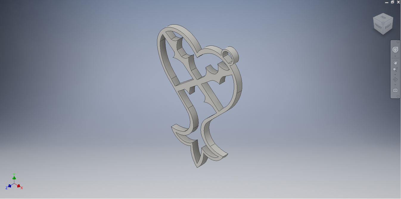 Kingdom Hearts Key-chain -- Model 2