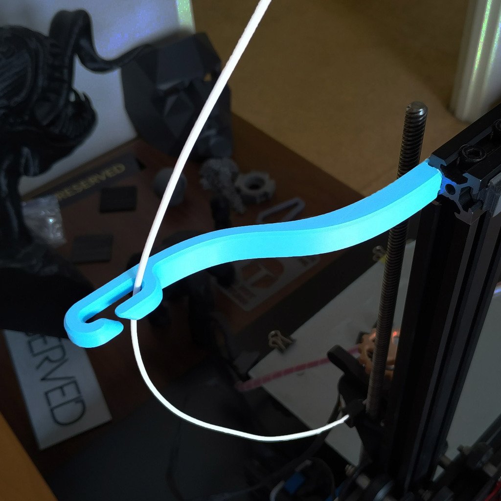 Filament Guide v3 (UPDATED) / Creality Ender 3 (Pro) / Voxelab Aquila / Anet
