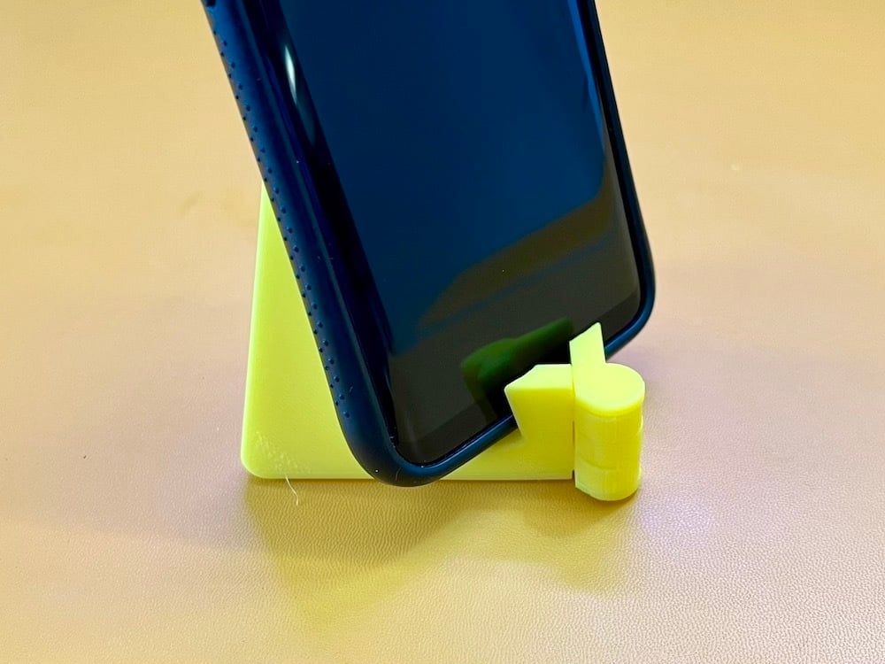 Print in Place - Collapsible Phone Stand