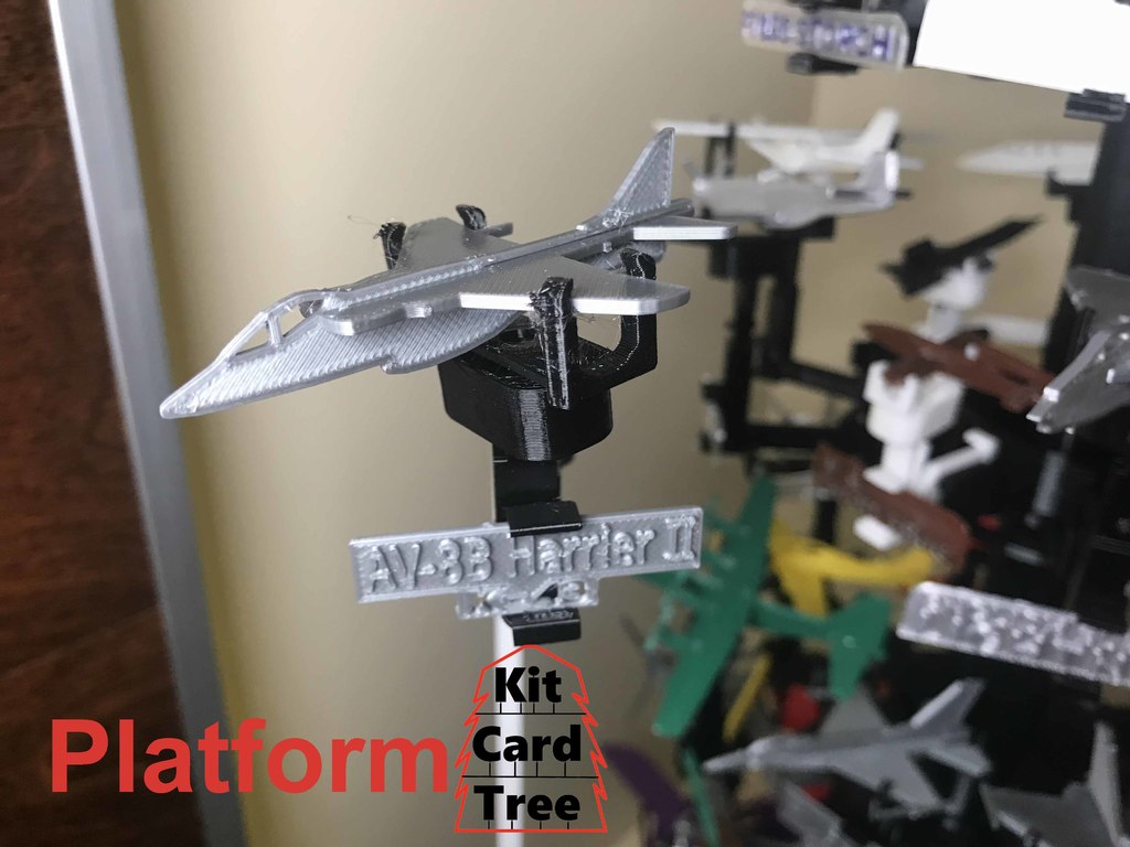 Kit Card Tree platform for the AV-8B Harrier II by Kirizaya_43