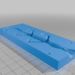 Mini Lizard Soft Bait Mold 3D model