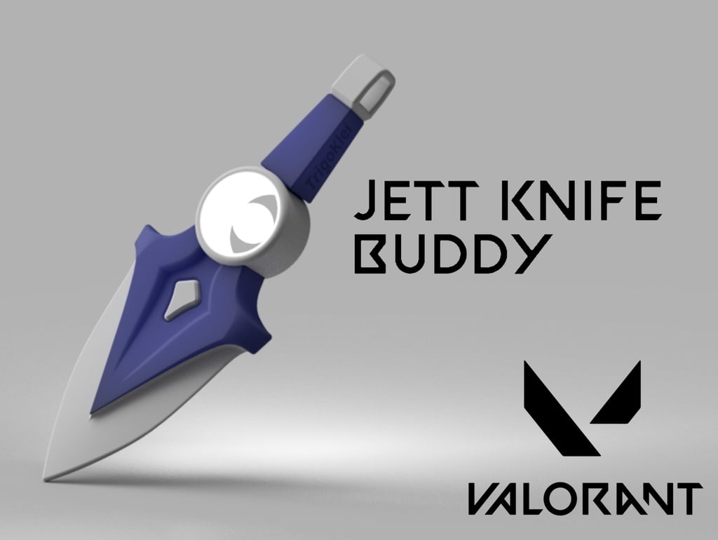 Valorant Jett Knife Buddy
