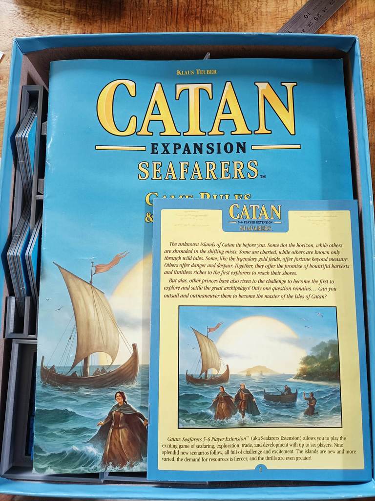 Catan Seafarers with 5-6 player expansion add on