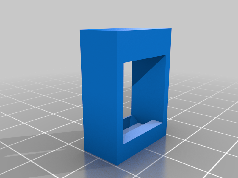 Corrected Keystone Jack Receptacle (component) and Negative model
