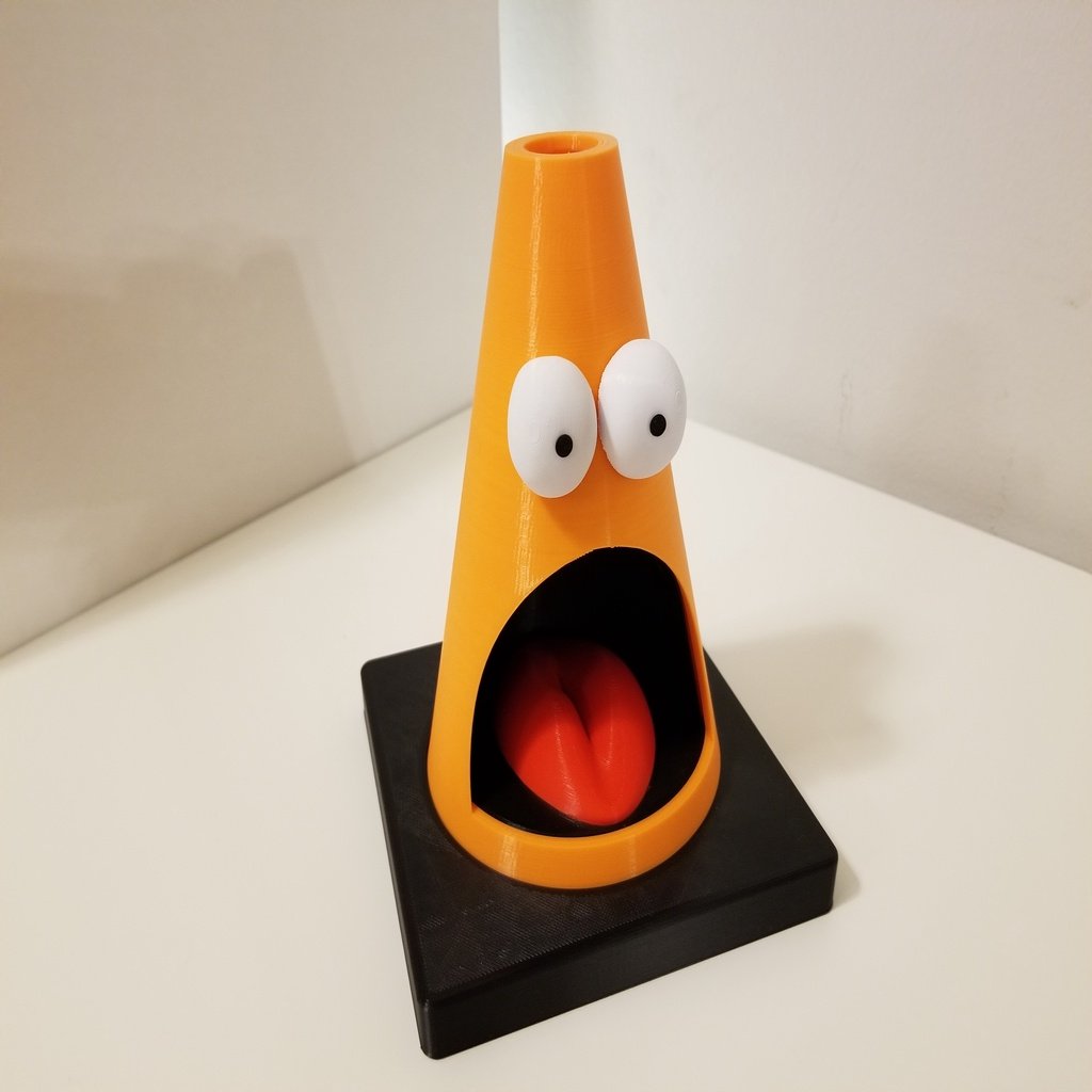 Skidward The Road Cone