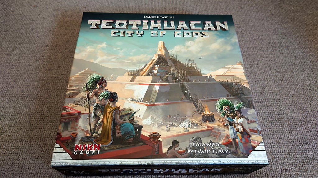 Teotihuacan - City of the Gods and all expansions insert