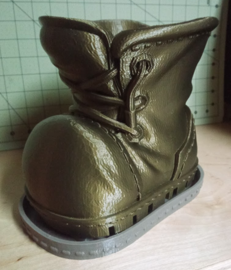 Boot Planter - with Drainage and Tray