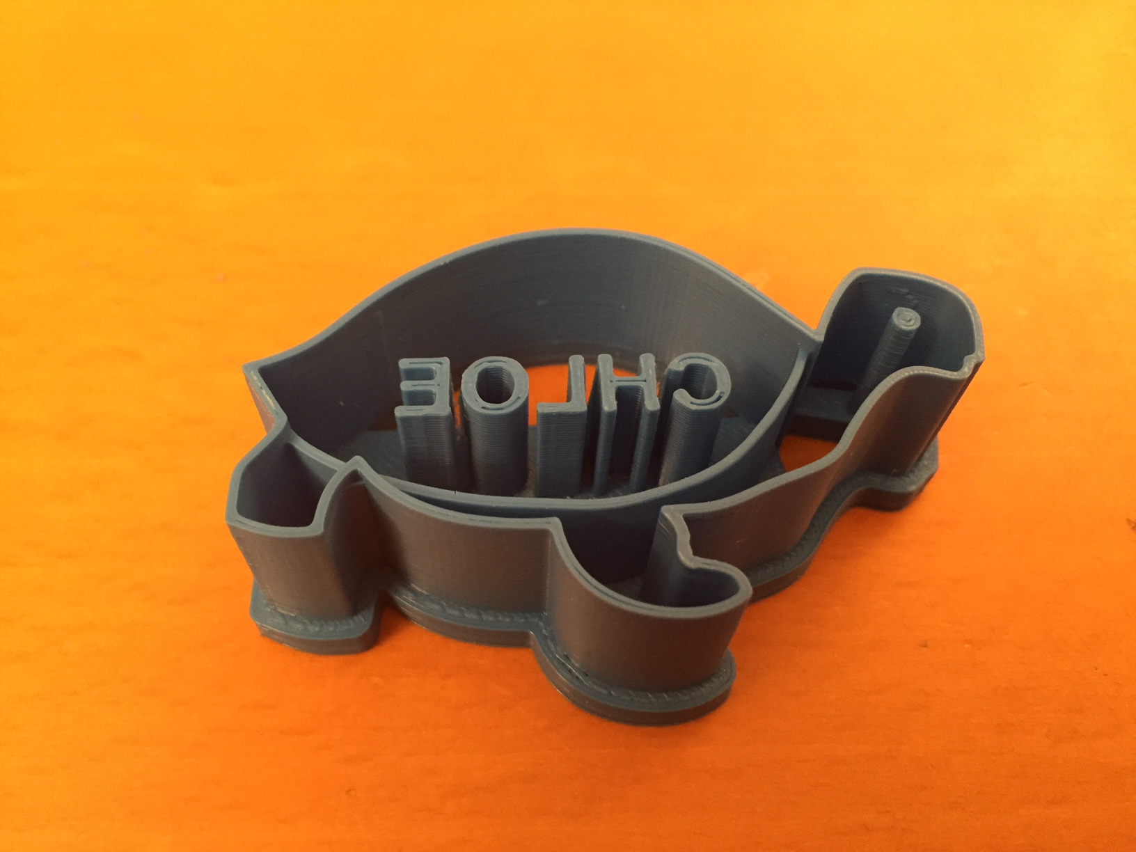 Chloe Turtle cookie cutter