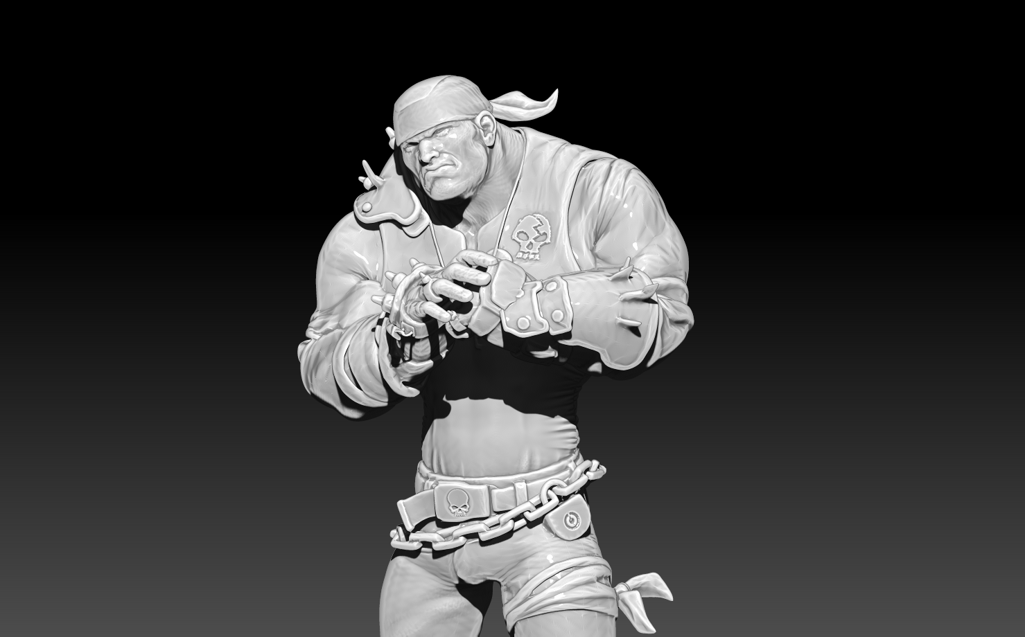 ''Brick''  character  from Borderlands 3