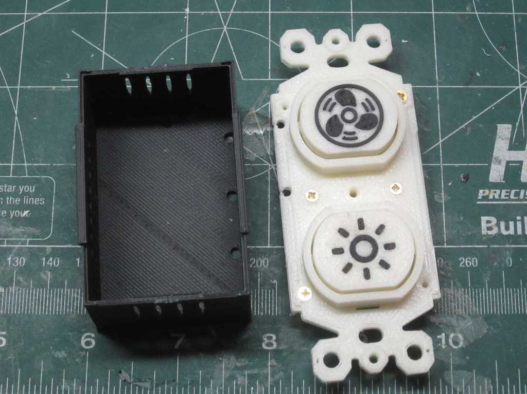 Dual Button Light Switch