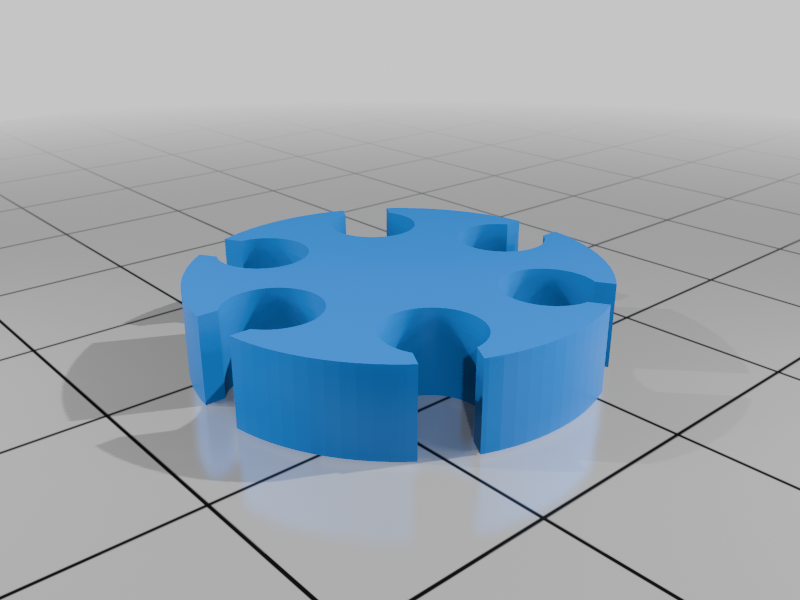 Perforated Prototyping Board 90×90×3 mm + Corner/Cross/Hex Connectors (Parametric OpenSCAD files included)