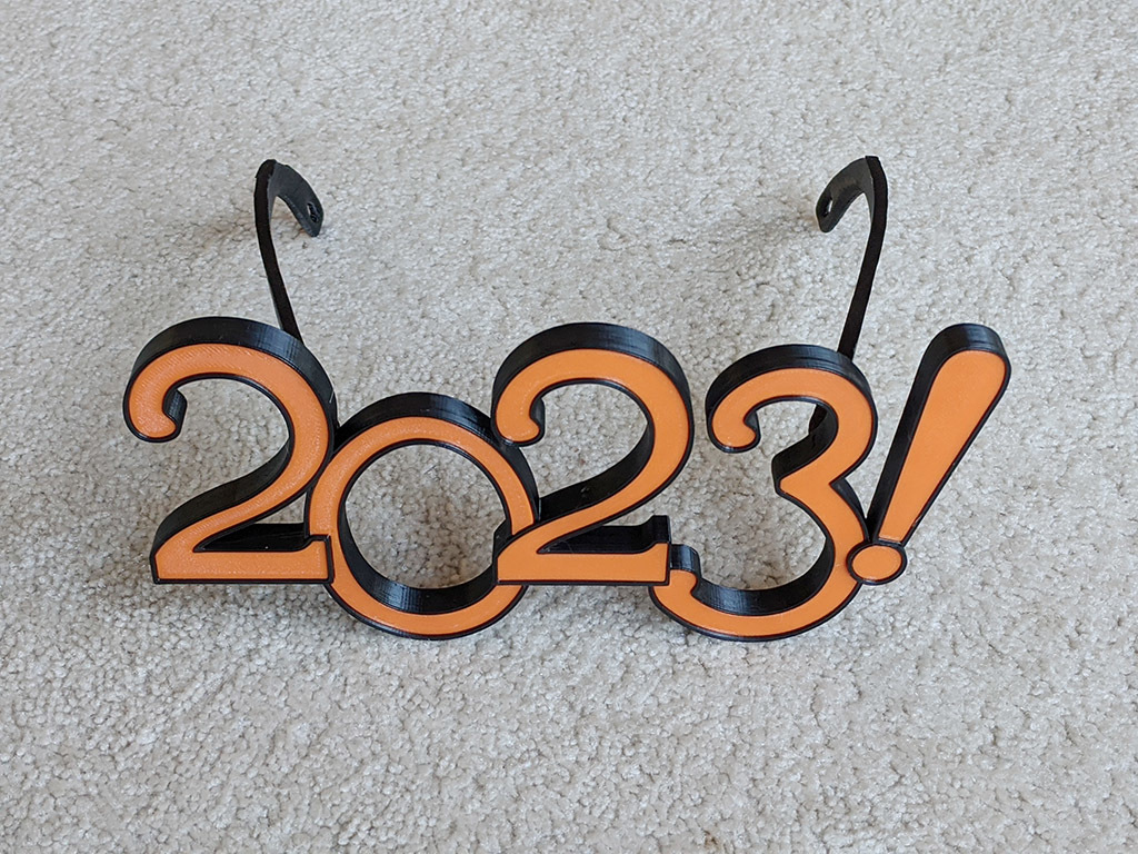 2023 New Year Eve Glasses