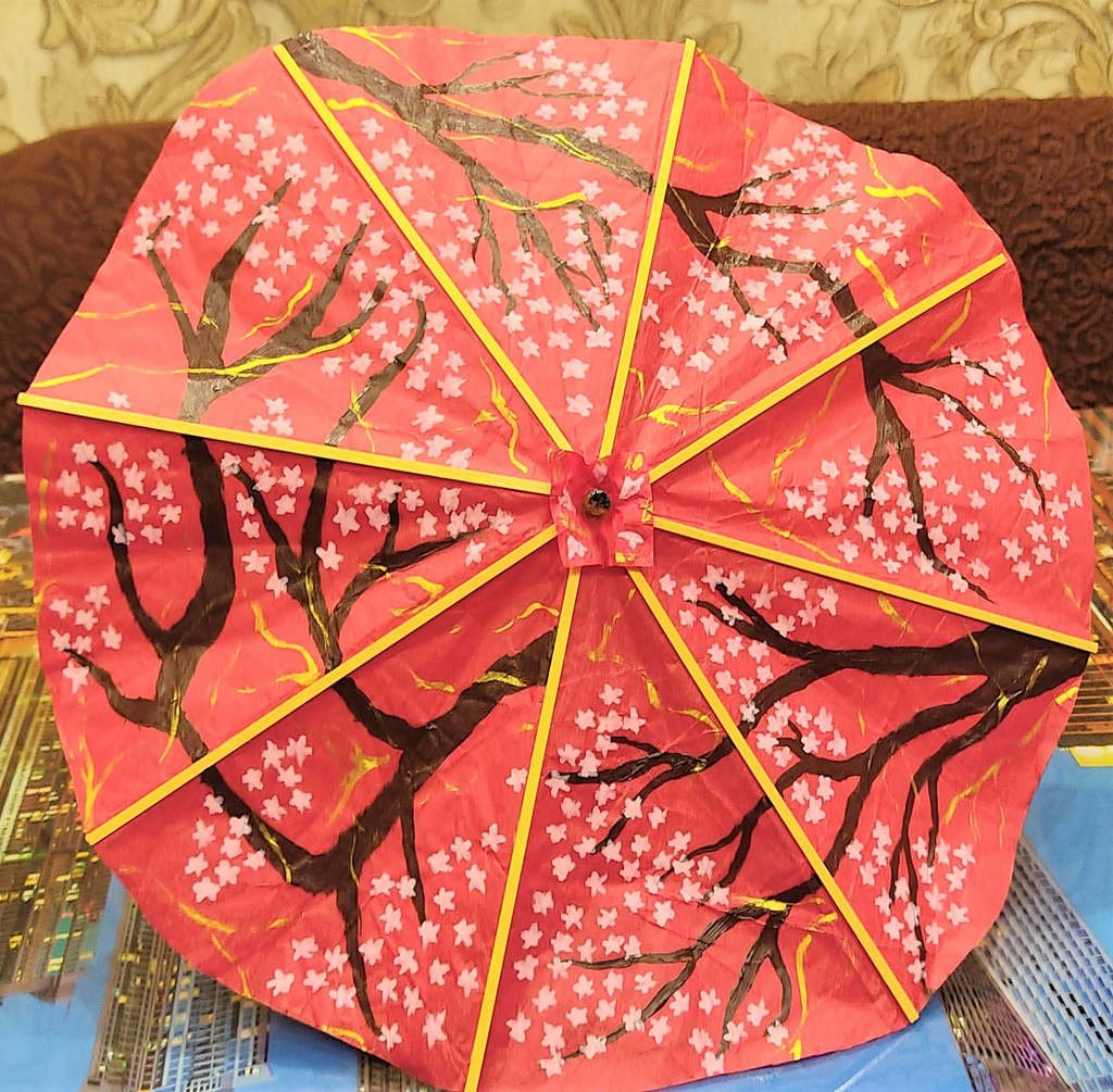 Kasa -- japanese umbrella for 1/3 BJD