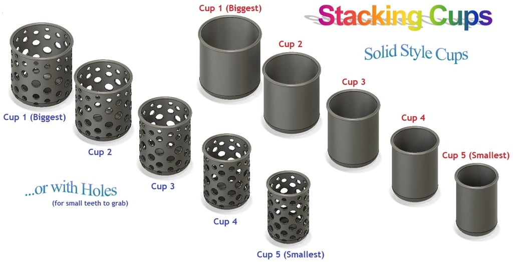 Stacking Cup for Bunnies or Small Animals