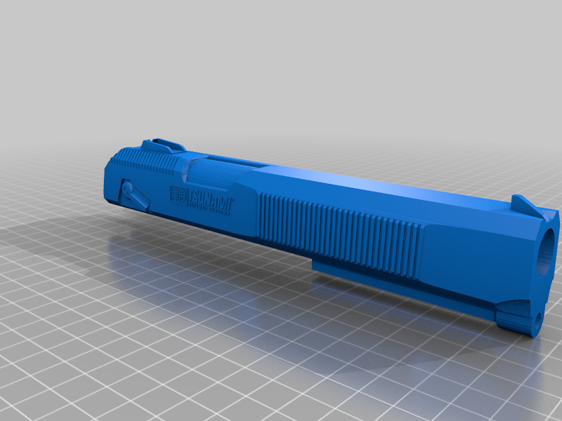 The "easier" to print, easy print tsunami defense pistol 