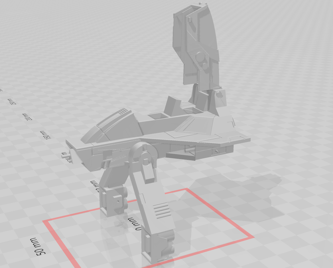 Star Wars REC Defender Starfighter with opening Canopy and cockpit (Micro Galaxy Squadon)