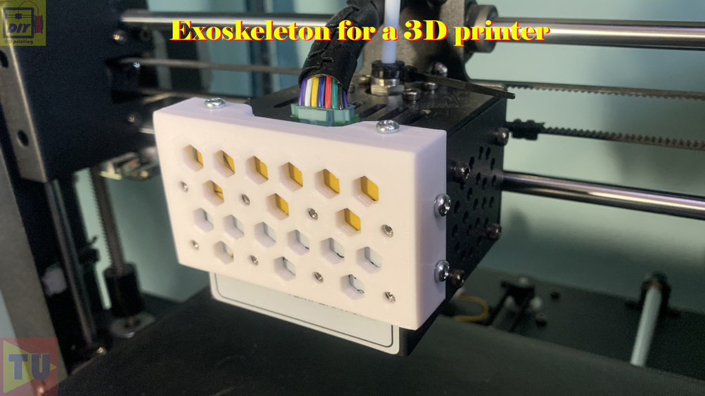 Exoskeleton for 3D printer