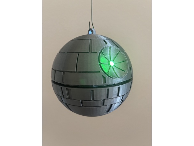 Deathstar Christmas Ornament