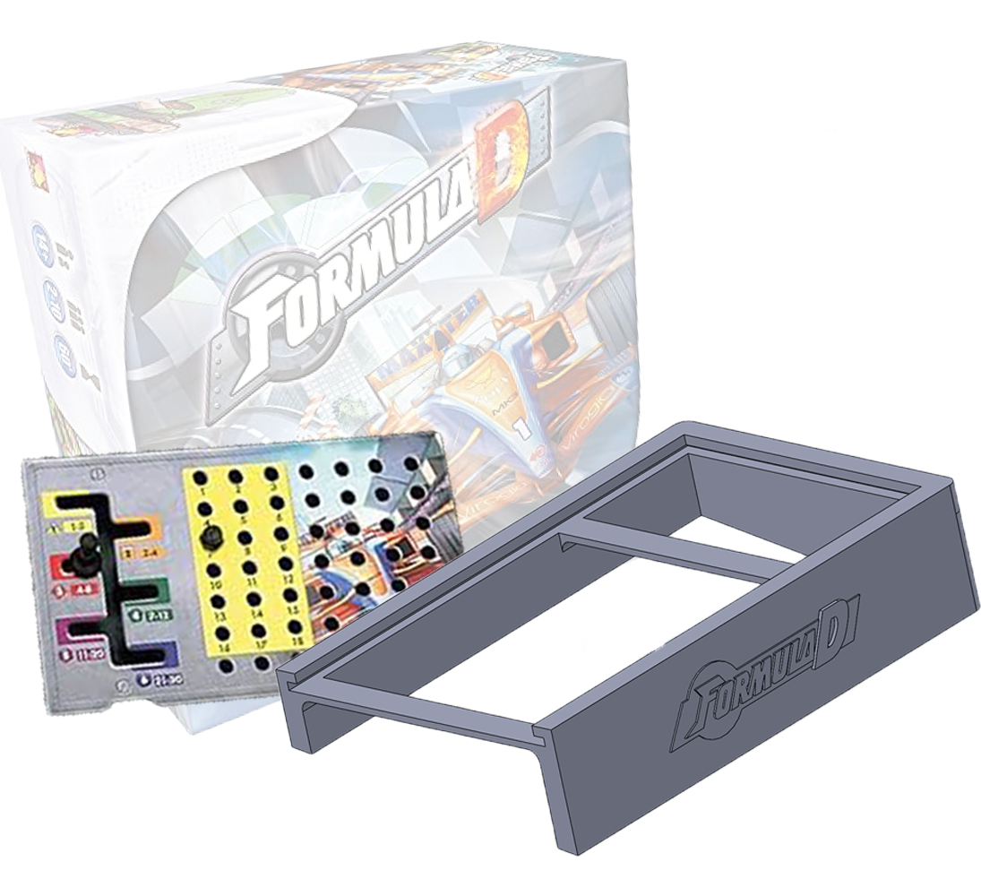 Formula D  Board Game- Player card frame