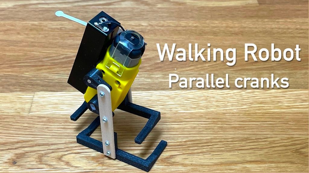 Walking Robot, Parallel cranks