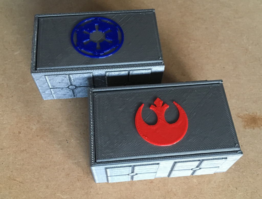 X-Wing damage deck box