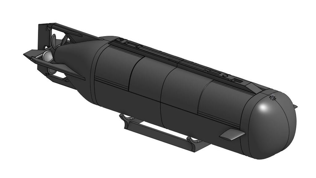 Navy seal delivery vehicle SDV Mk8 RC submarine