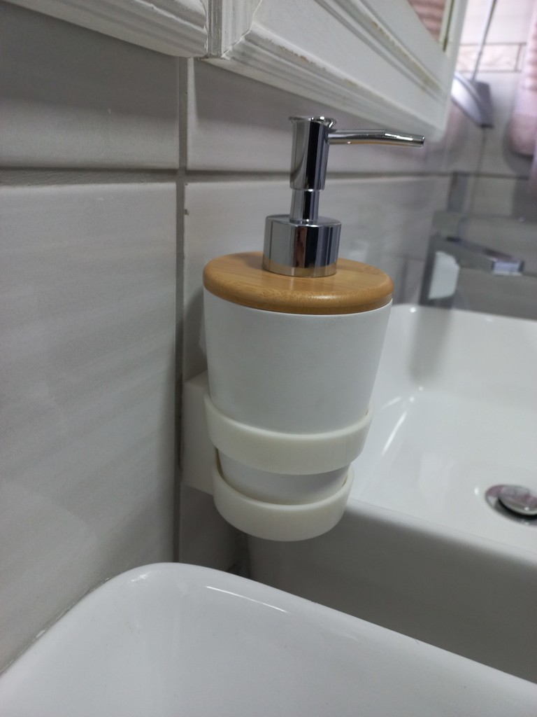 Soap dispenser or Glass holder