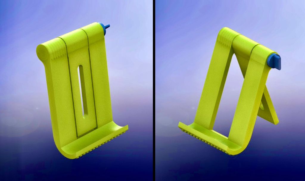 Foldable Mobile Stand with Variable Angle 