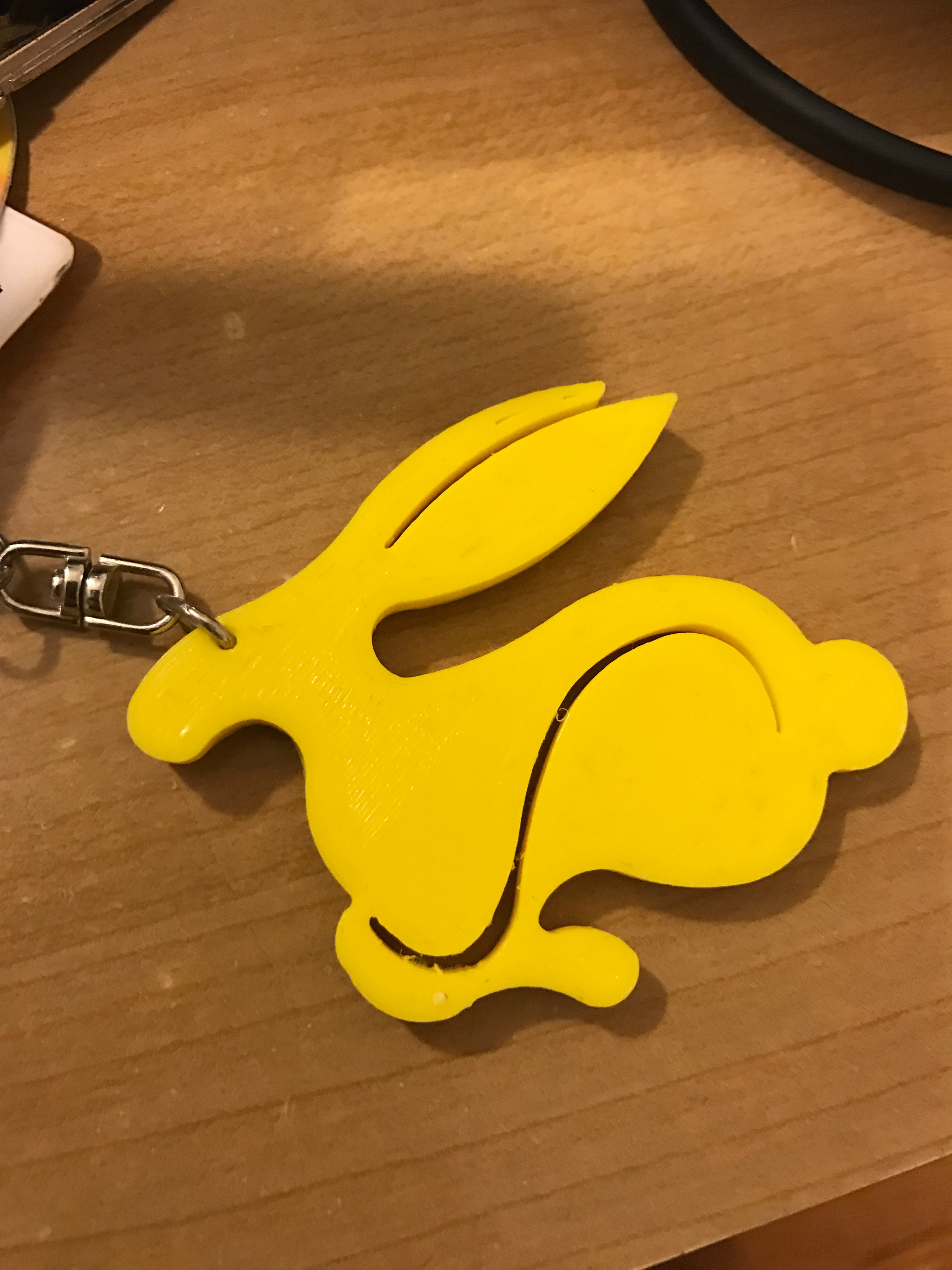 VW Rabbit keychain