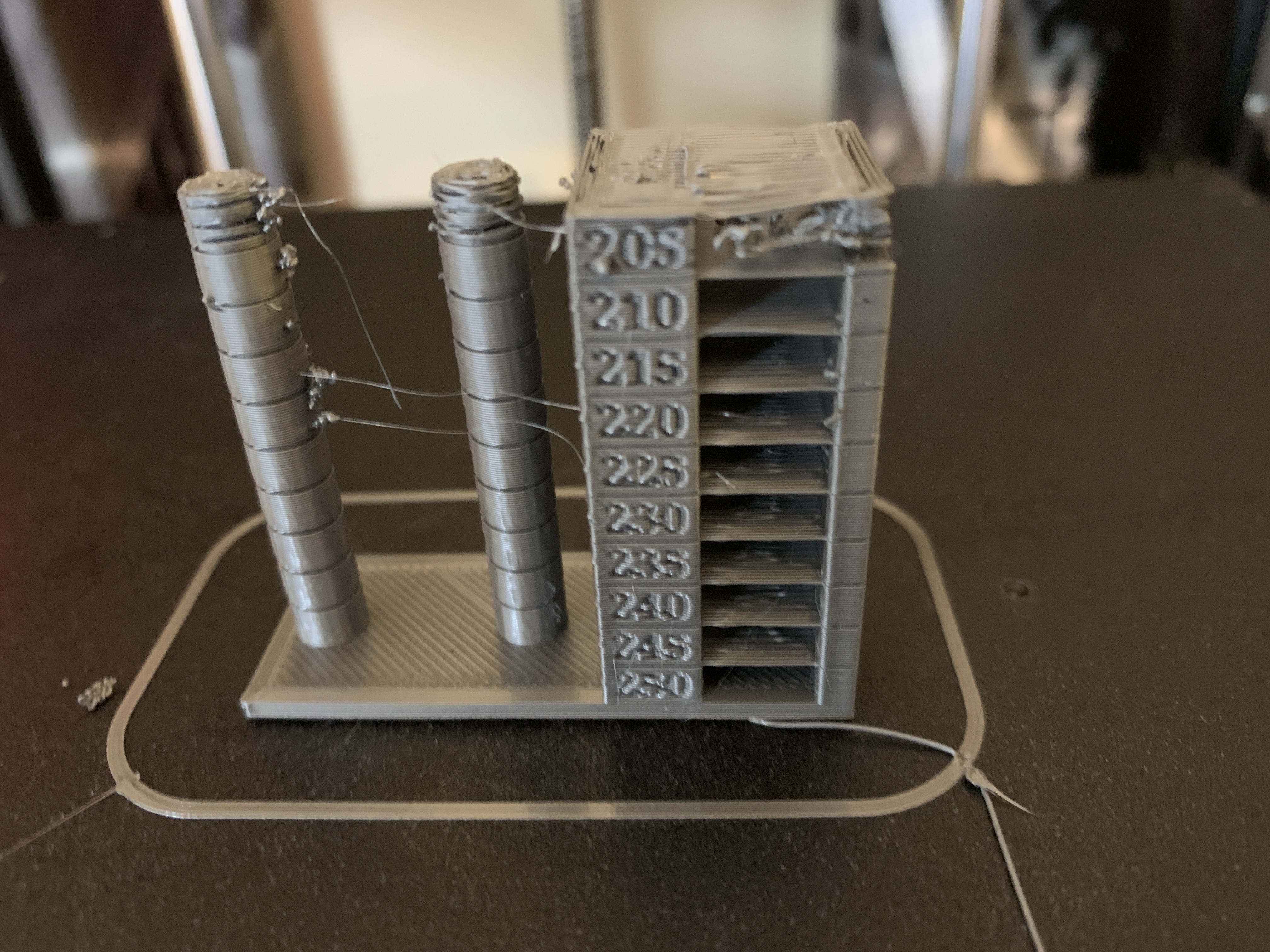 High Temp and Stringing Test