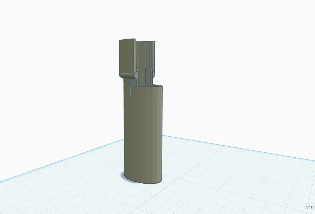 wind quard bic lighter case (not tested)