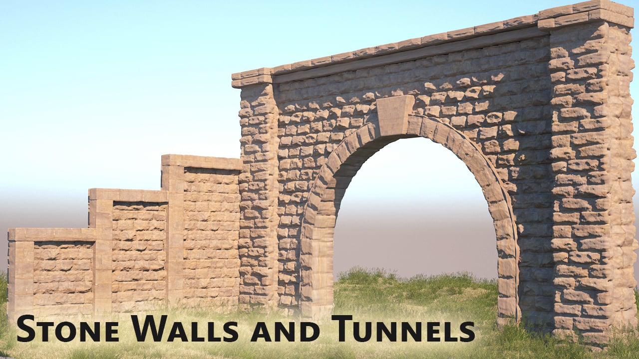 Stone Walls and Tunnel | D1