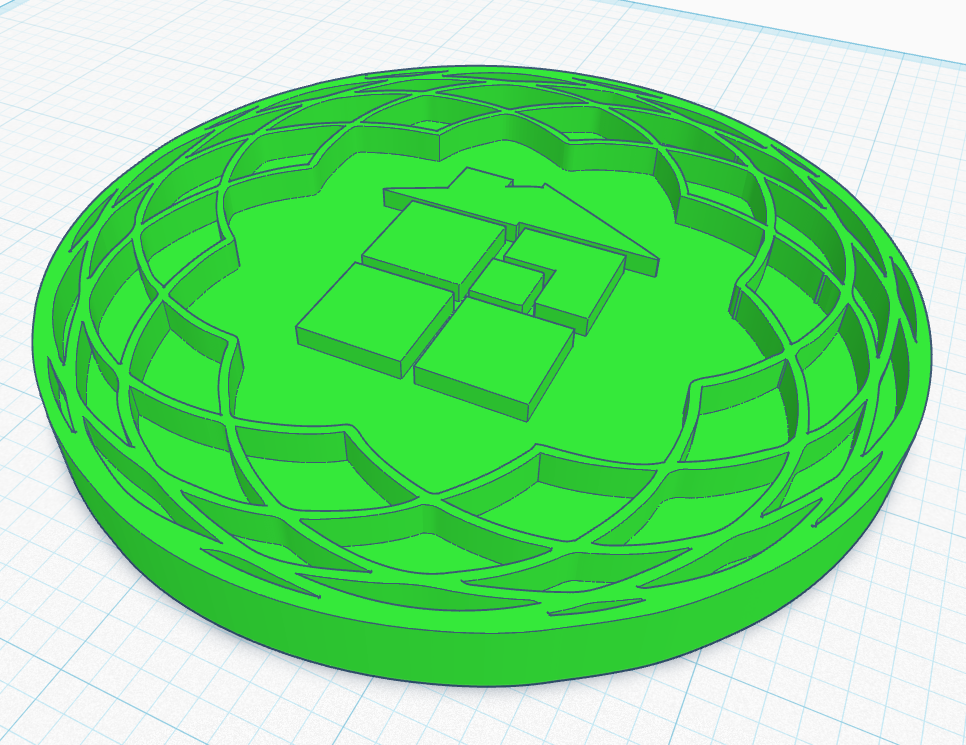 Homestuck Spirograph 4 Inch Coaster