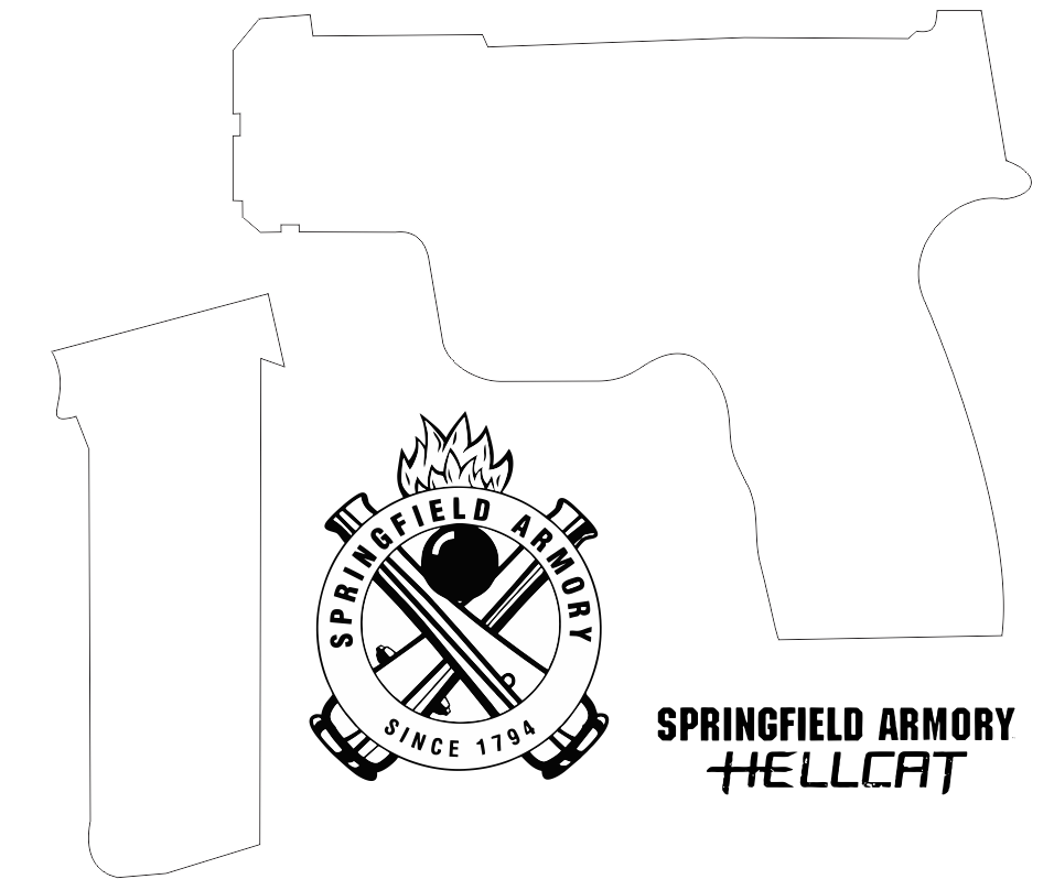 Springfield Hellcat laser etch