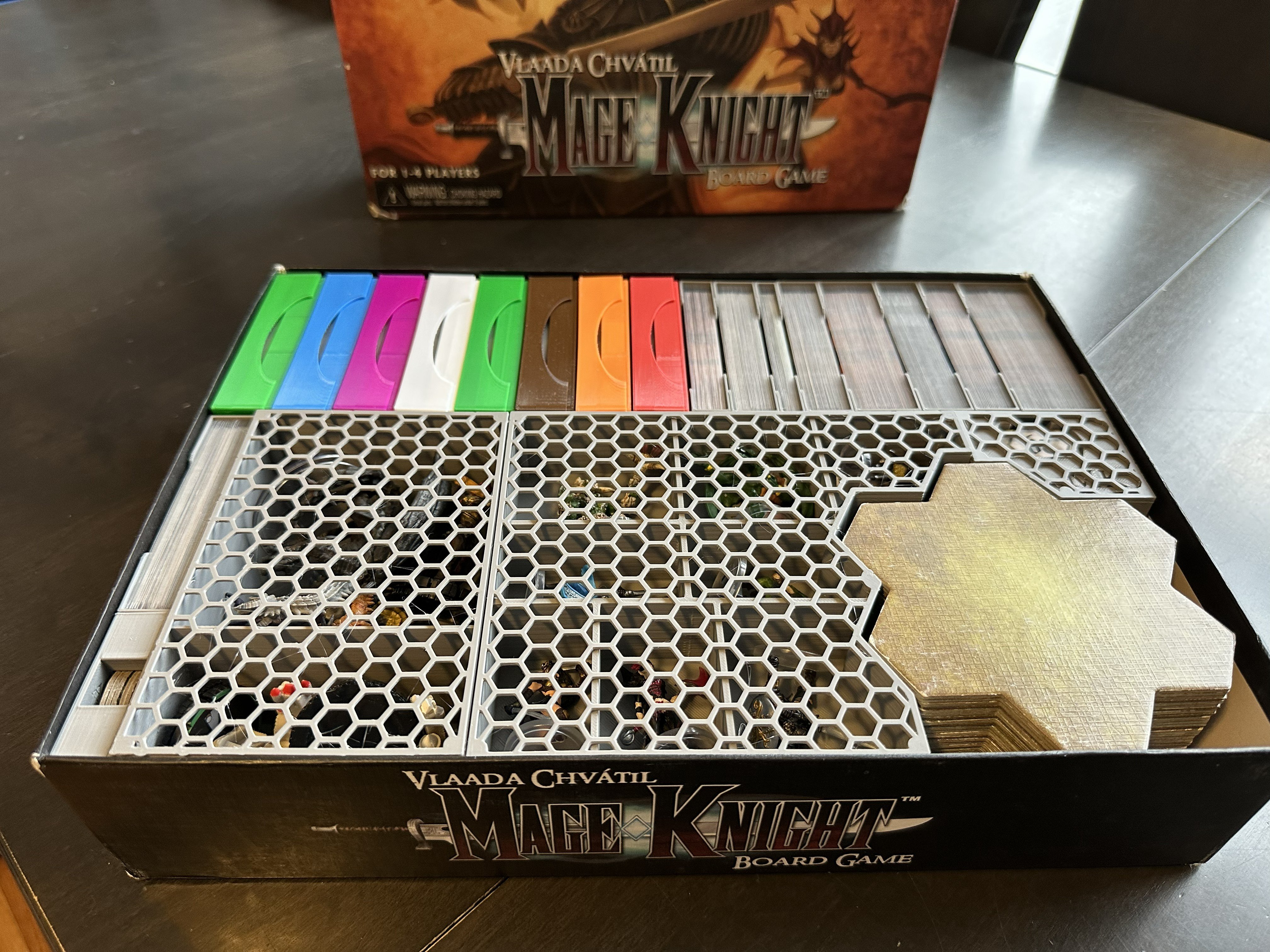 Mage Knight Organizer with Apocalypse Dragon in Original Box