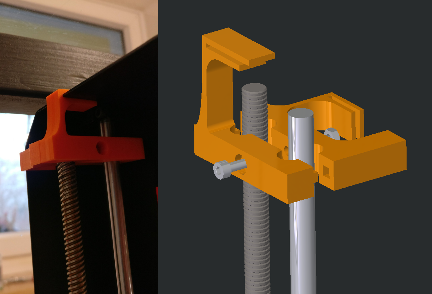 AI3M threaded spindle z-axis leading