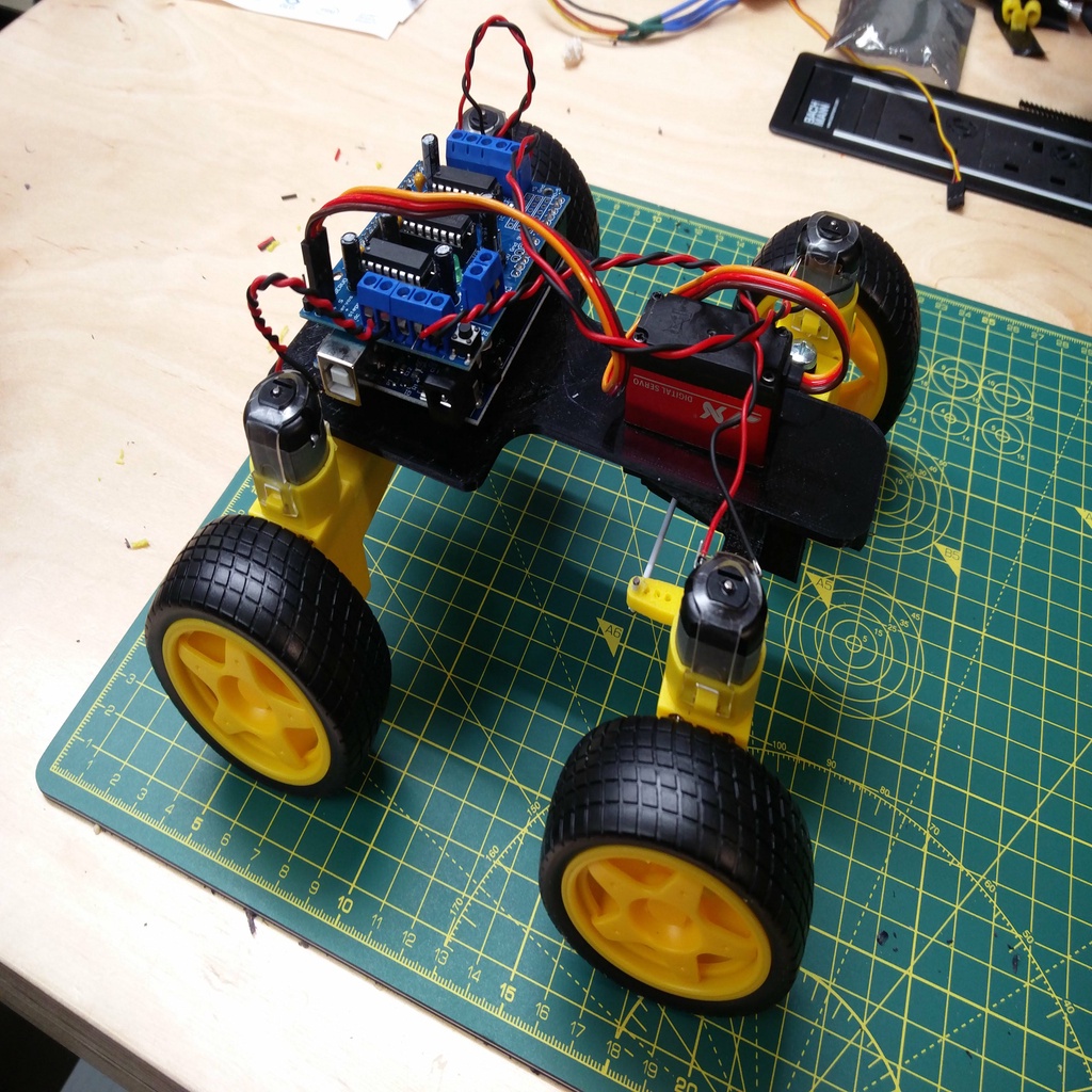 6x6 and 4x4 Arduino Truck