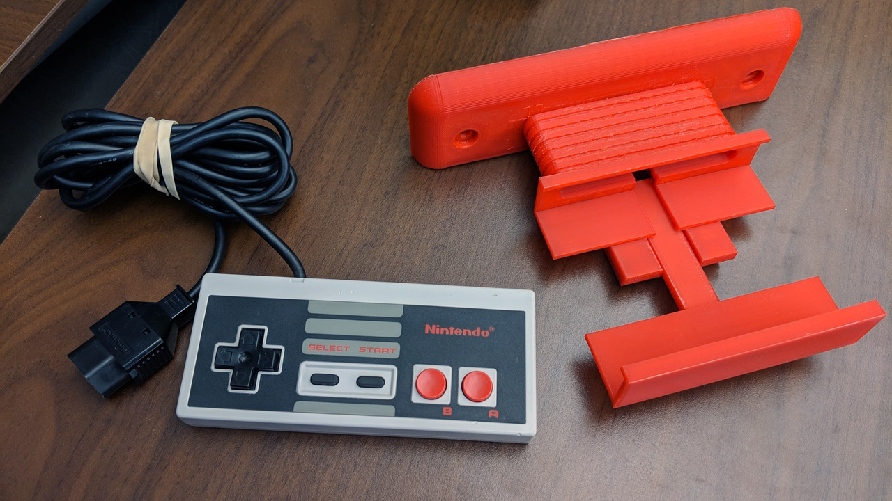 Playchoice NES Controller Kiosk Cabinet Mount.