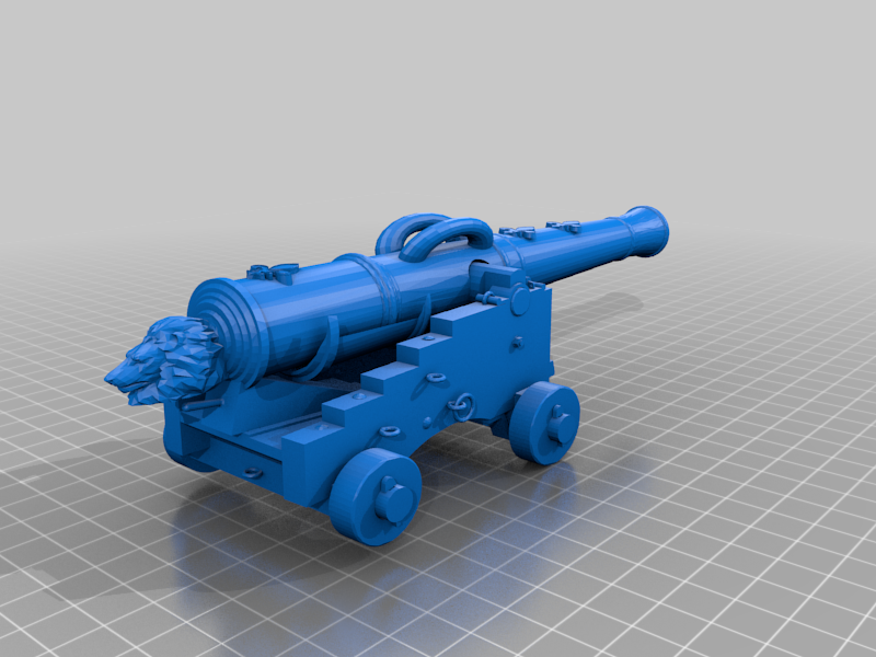 French Naval Cannon