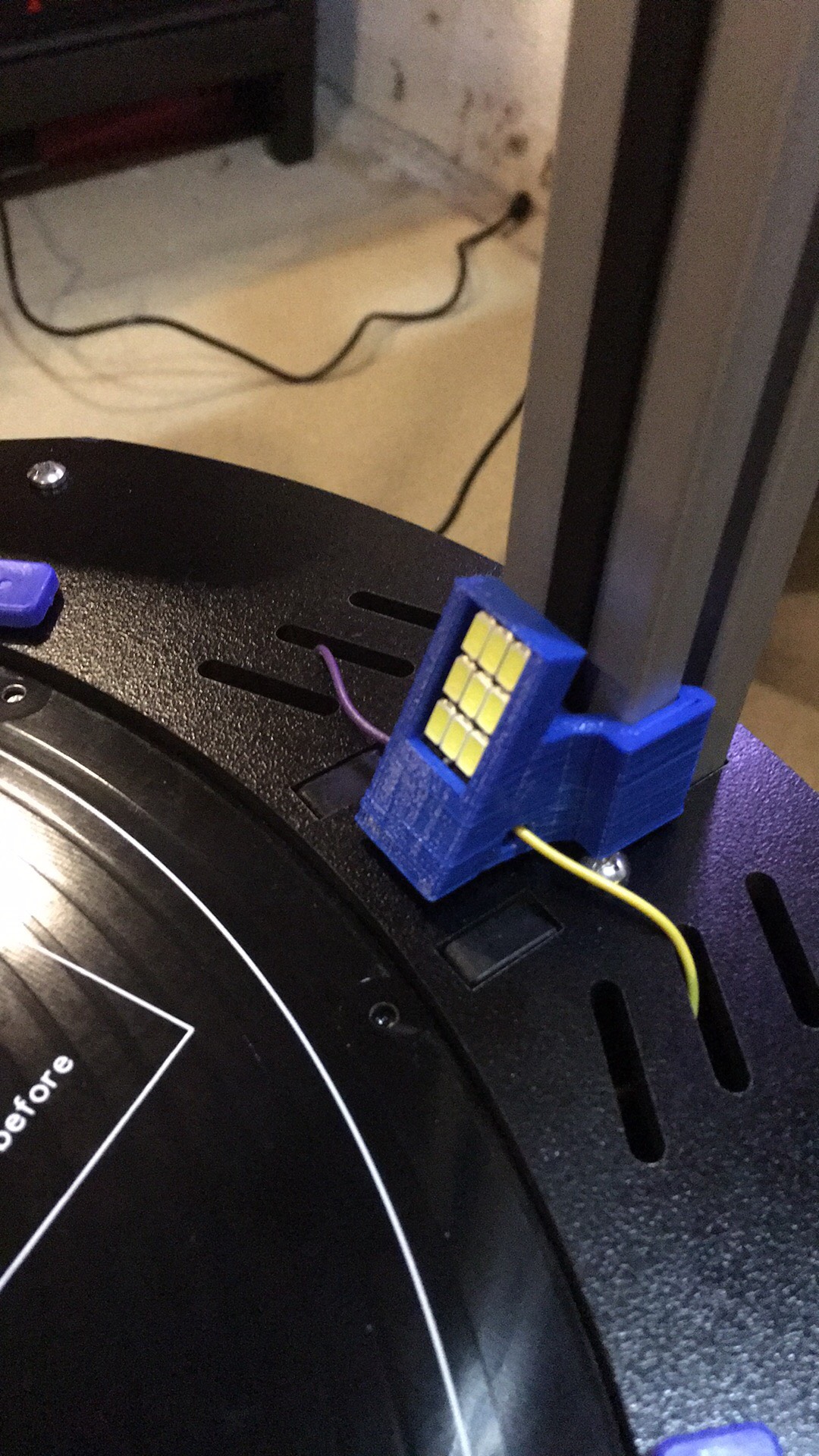 Rostock Max v2/v3 LED mount