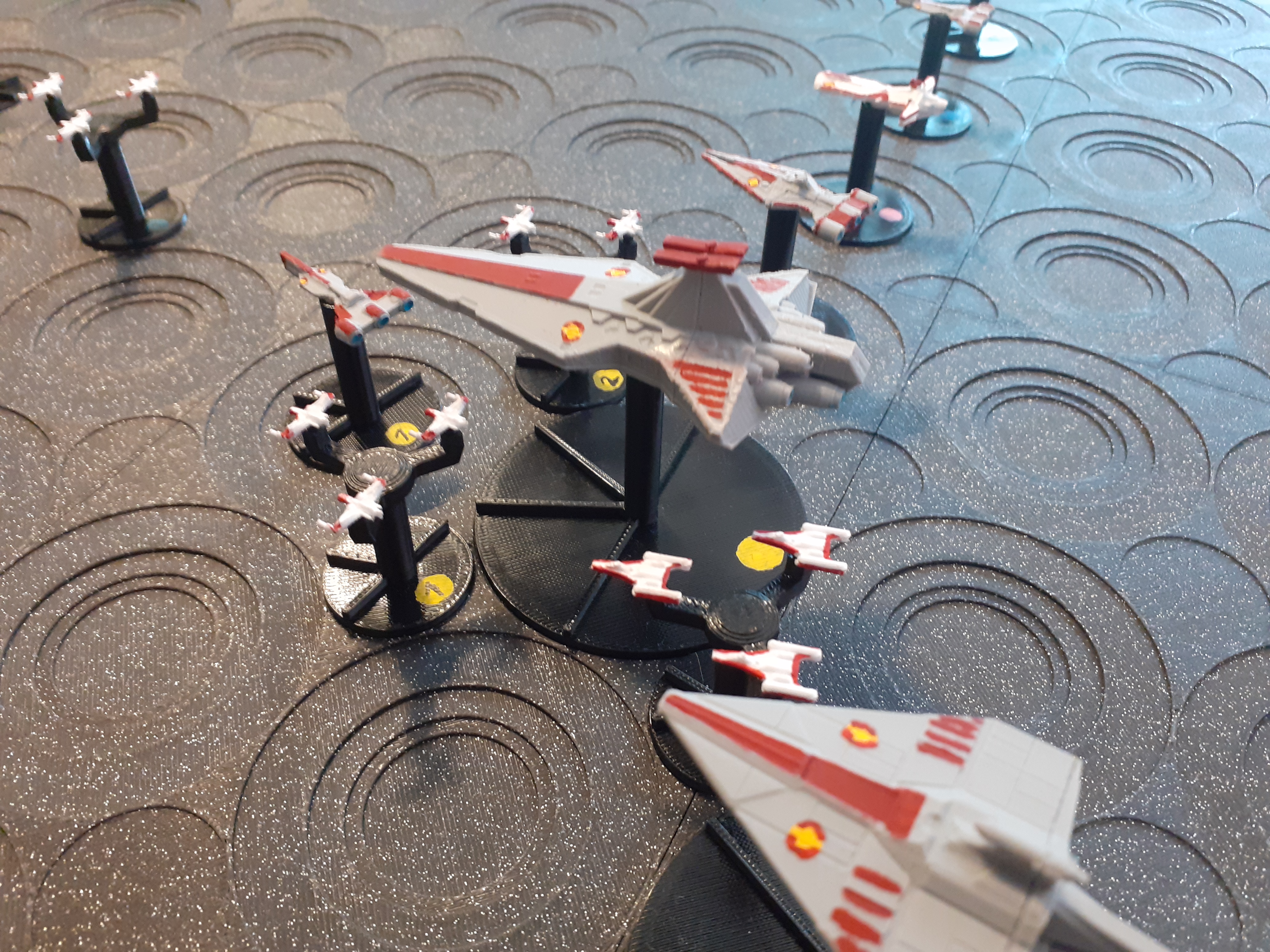 Foldable Board for T1ckL35's Republic and Separatist Fleets