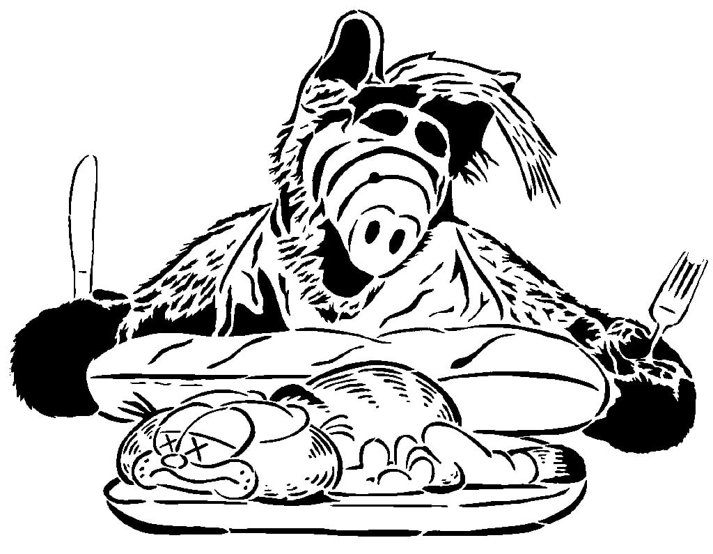 Alf stencil