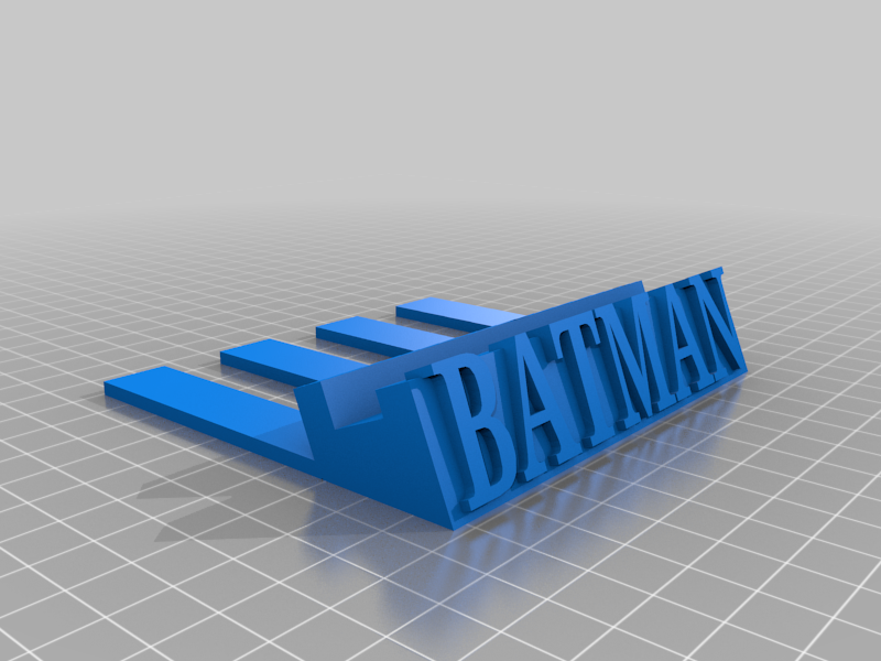 Batman Phone Holder (two piece, no supports)