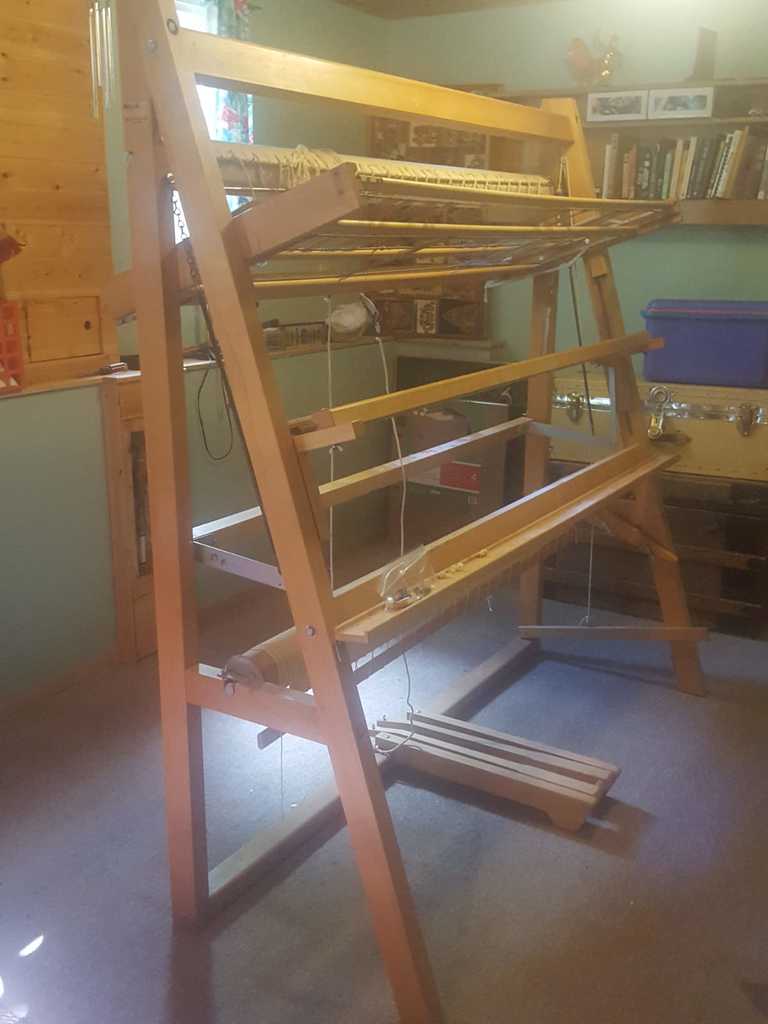 Tissart Tapestry Loom shaft frame end spacer
