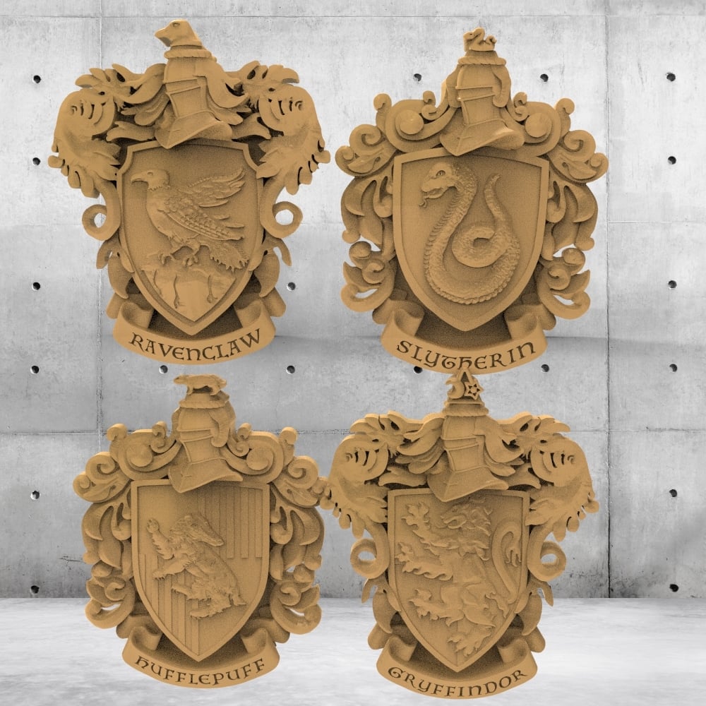 Harry Potter Coat of Arms for CNC