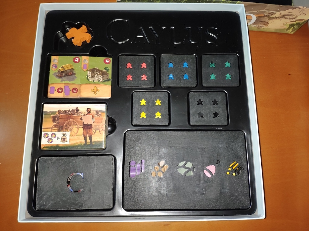 Caylus 1303 insert with lids