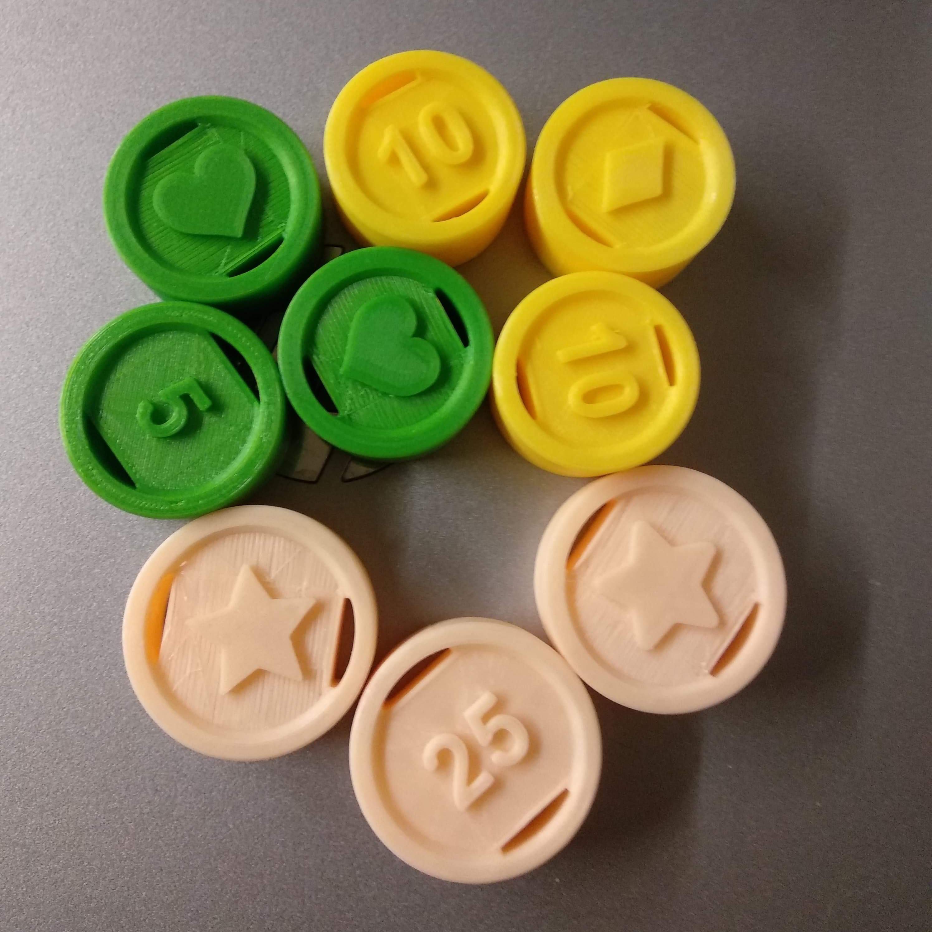 Fisher Price toy cash register coins